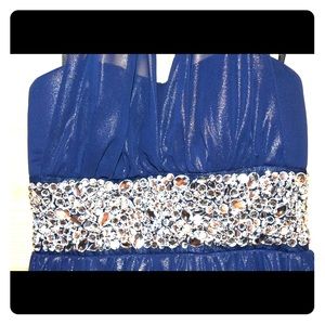 NWT Jodi Kristopher Navy Dress